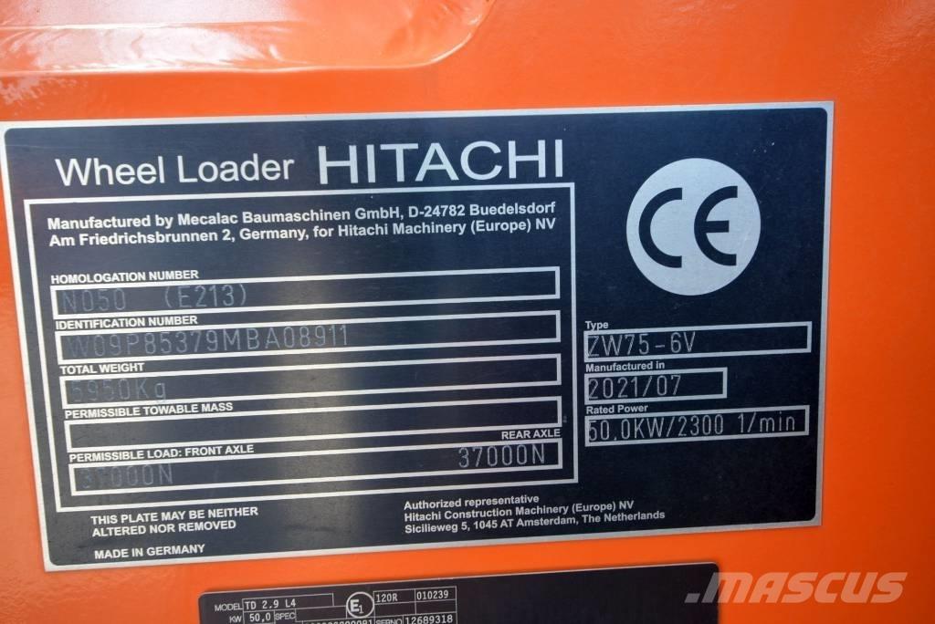 Hitachi ZW 75-6 Колесни товарачи