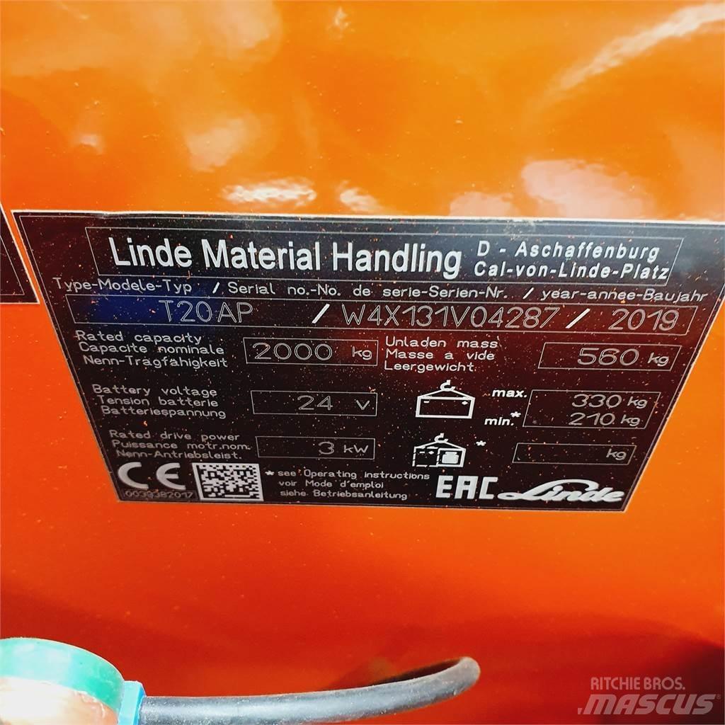 Linde T20AP kurz Нископовдигач