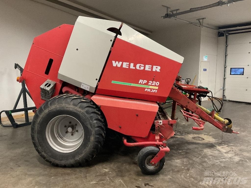 Welger RP220 PROFI Сламопреси за кръгли бали
