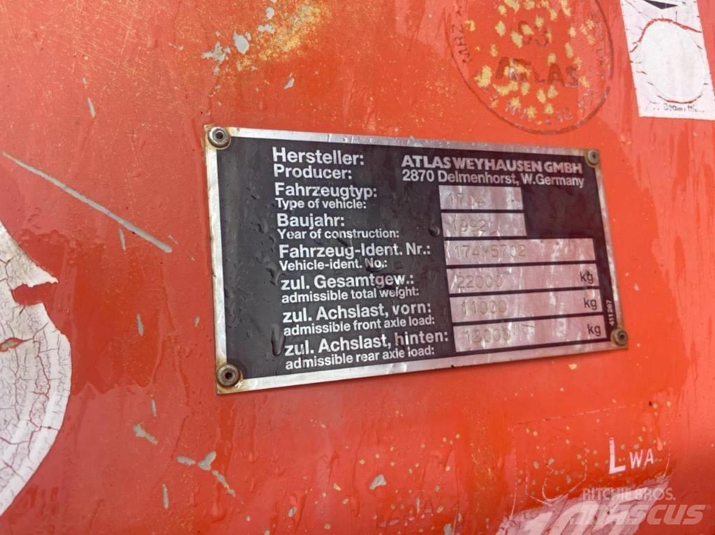 Atlas 1704 Колесни екскаватори