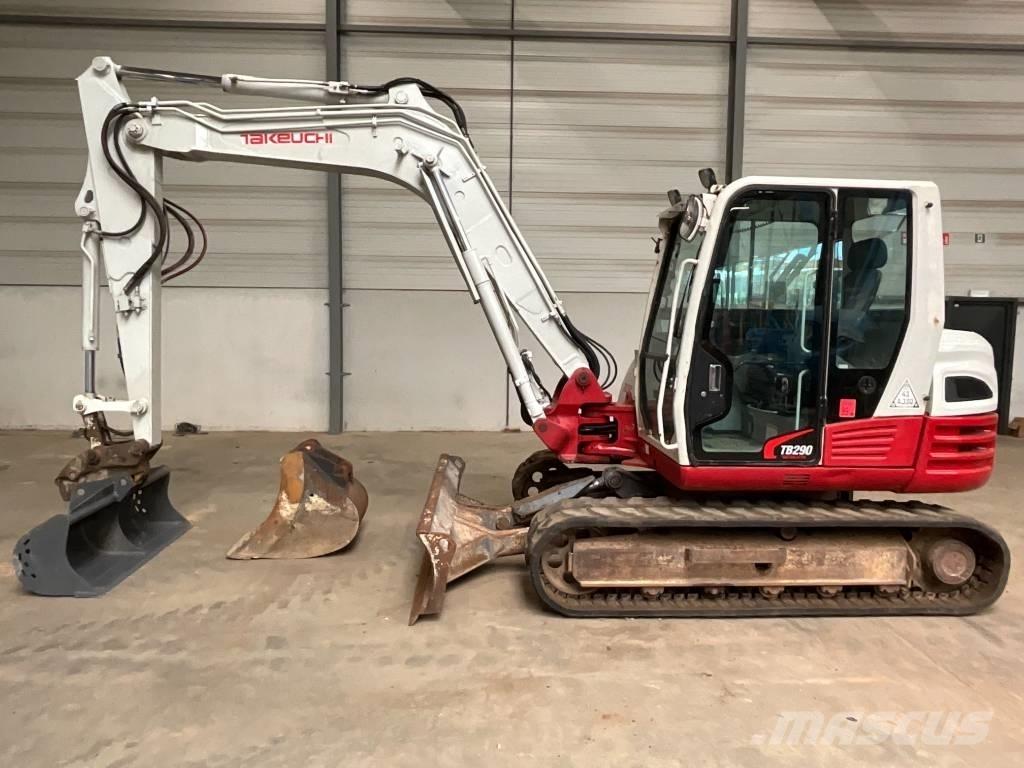 Takeuchi TB 290 Средни екскаватори 7т - 12т