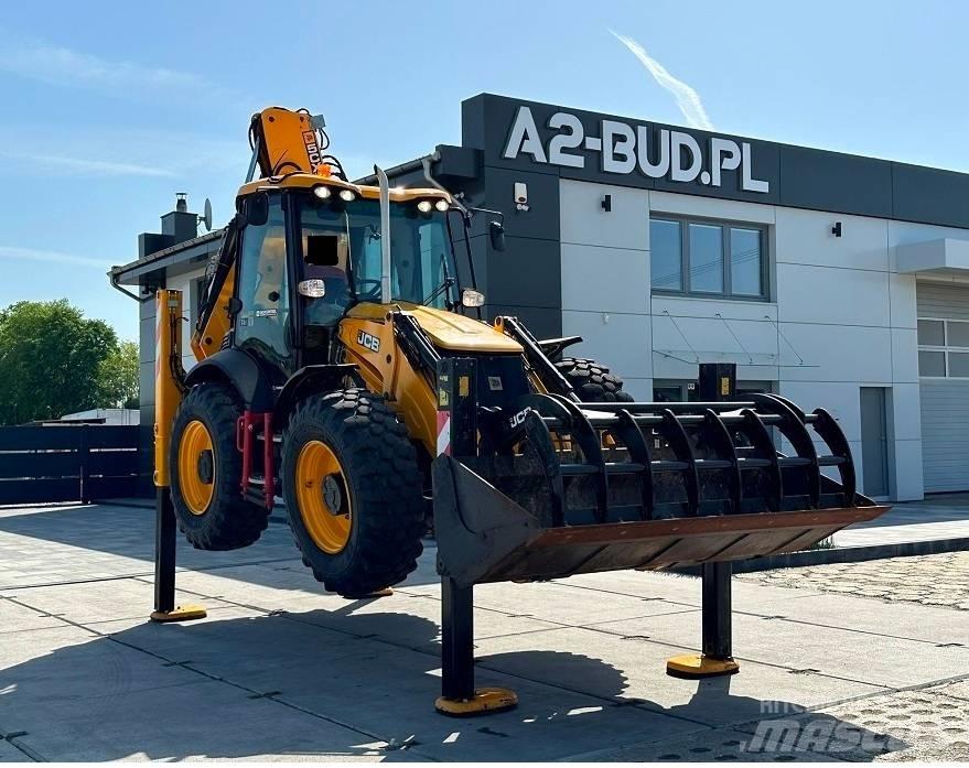 JCB 5 CX Wastemaster Товарач със заден ексватор