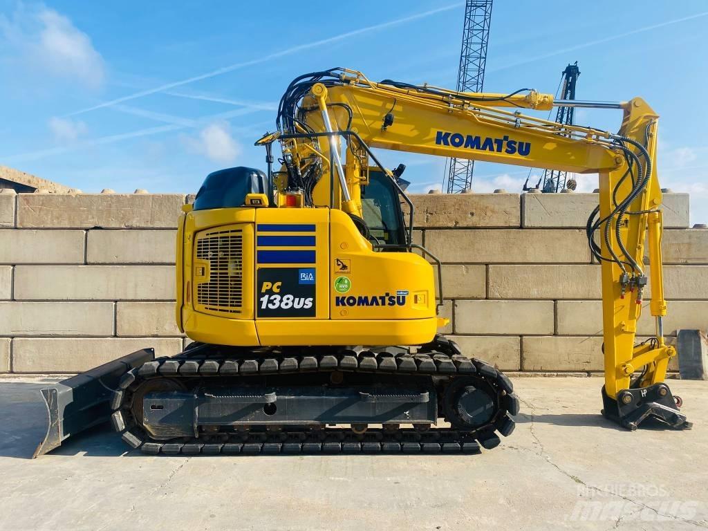 Komatsu pc138us-11eo Верижен екскаватор