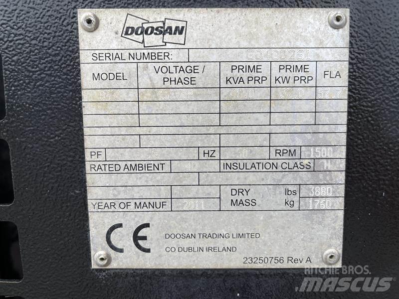 Doosan G 40 Дизелови генератори
