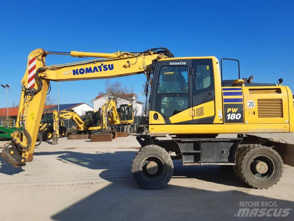 Komatsu PW180-11 Колесни екскаватори
