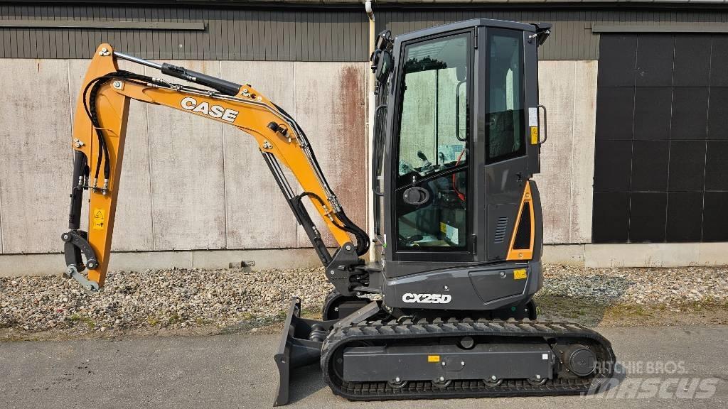CASE CX25D Мини екскаватори < 7 т
