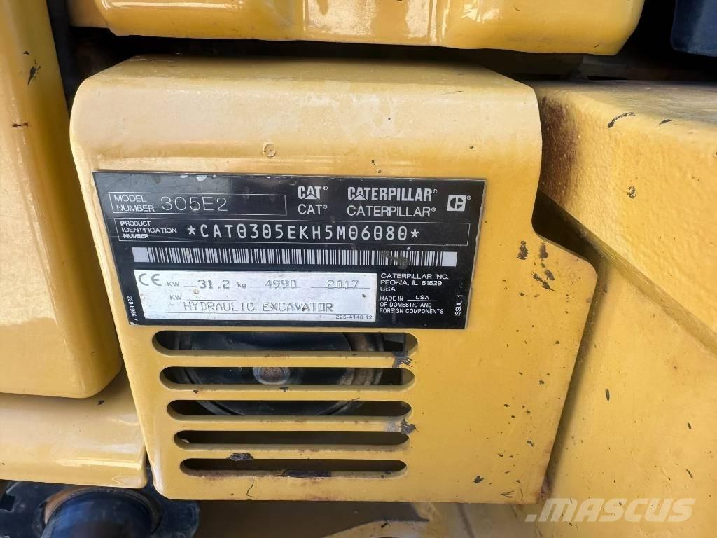 CAT 305 Мини екскаватори < 7 т