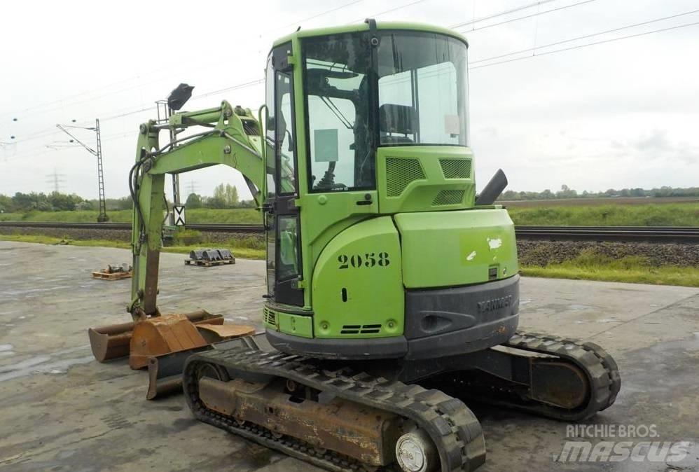 Yanmar Vio 50 U Мини екскаватори < 7 т