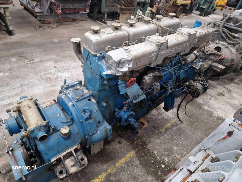 Scania D8A01 Двигатели