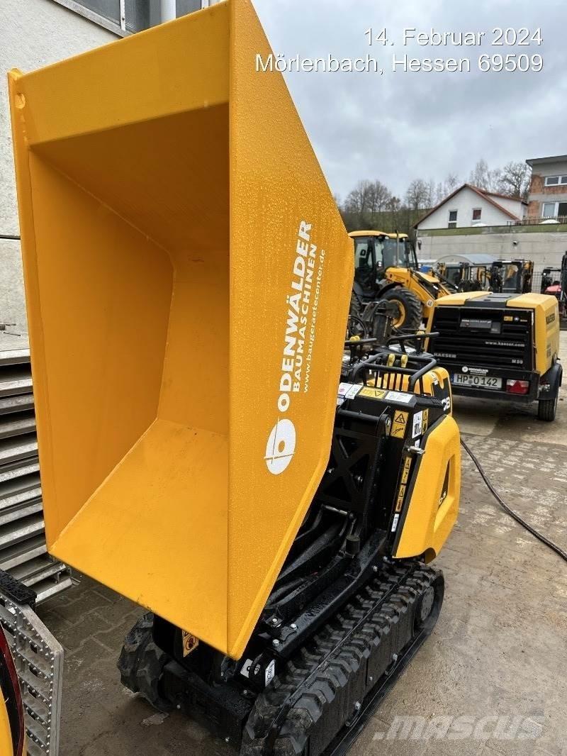 JCB HTD5 mit Tritt Странични самосвали