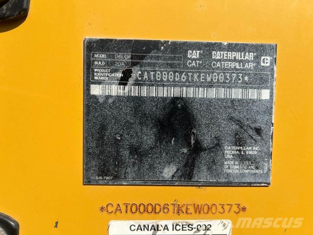 CAT D6 LGP Верижни булдозери
