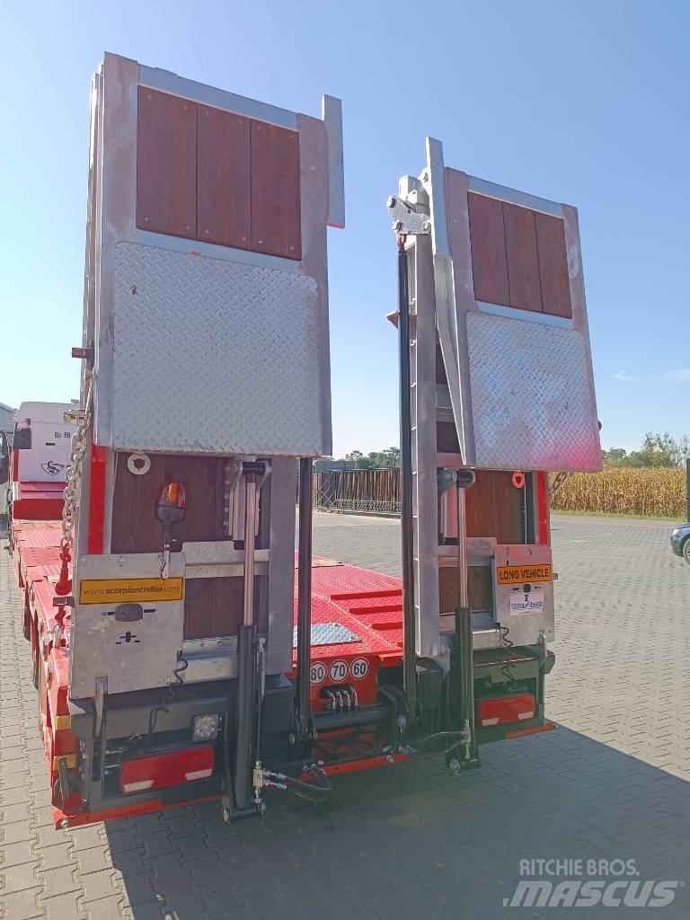  Scorpion 3 osie SAF Нискотоварни полуремаркета
