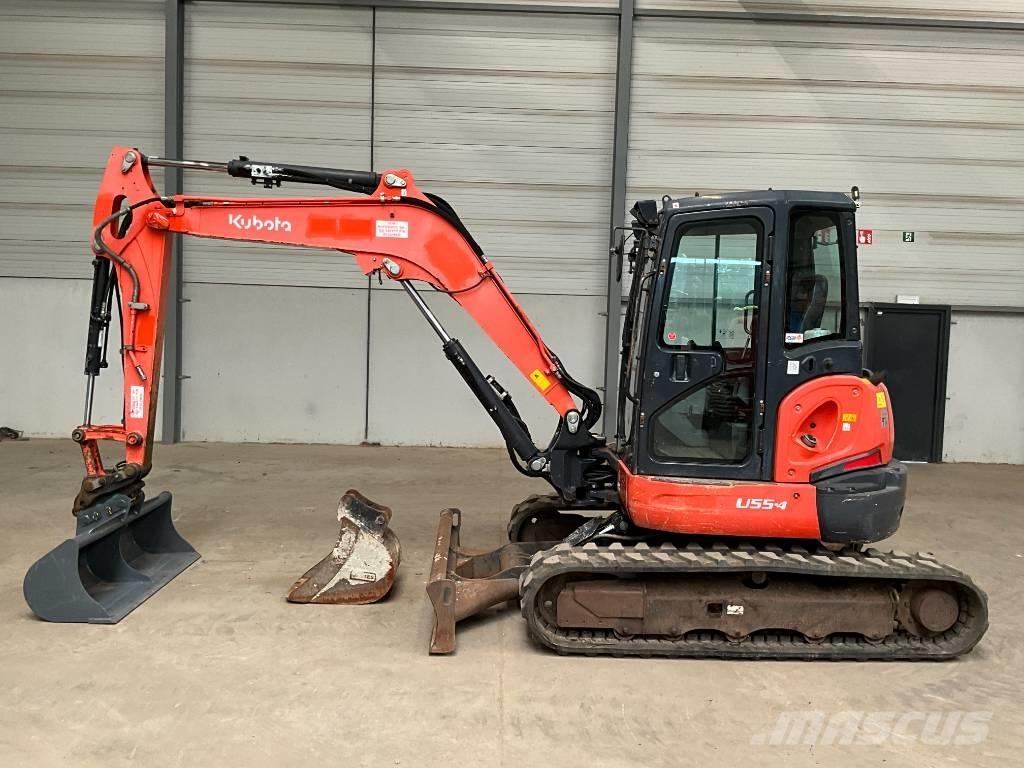 Kubota U 55-4 Мини екскаватори < 7 т