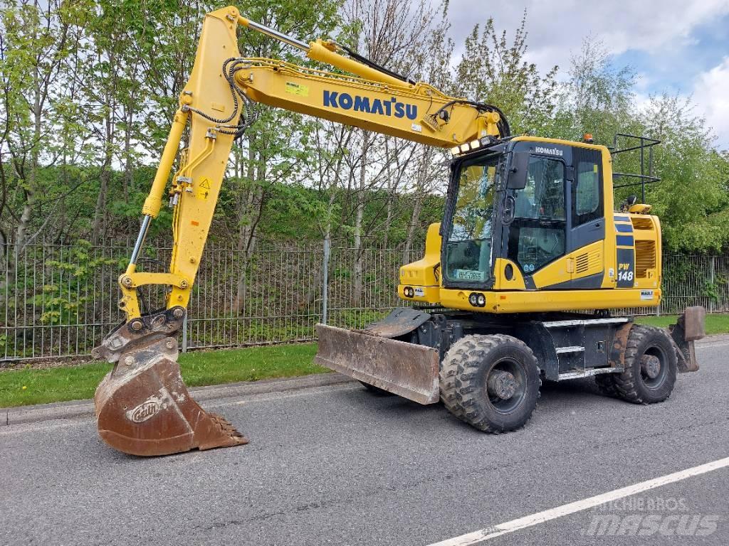 Komatsu PW148-11 Колесни екскаватори