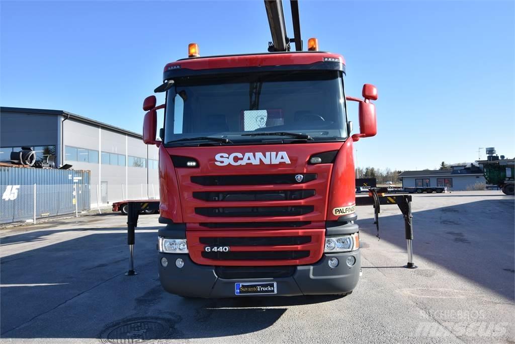 Scania G440 8X4 Автокранове