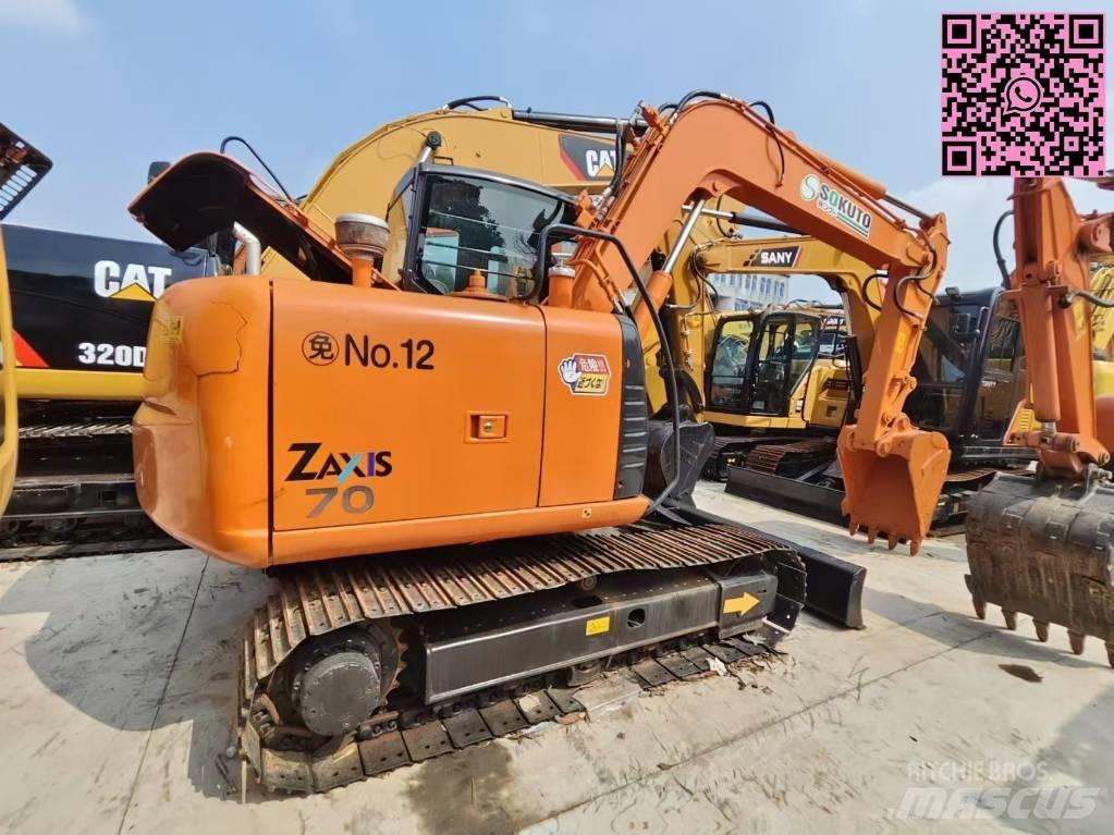 Hitachi ZX 70 Мини екскаватори < 7 т