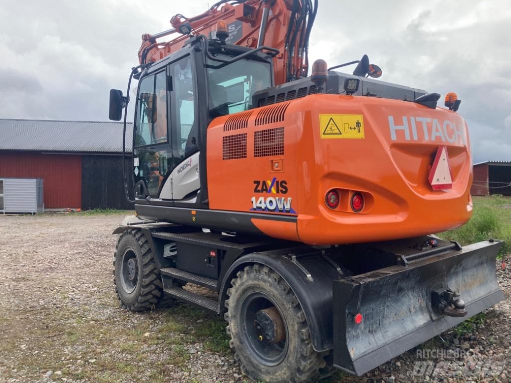 Hitachi 140w Колесни екскаватори