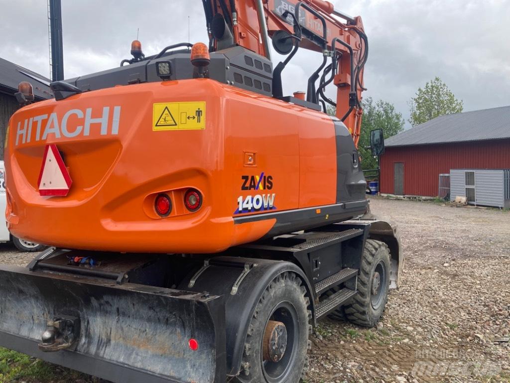 Hitachi 140w Колесни екскаватори