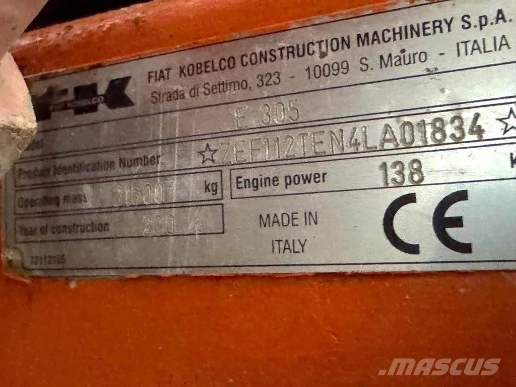 Fiat KOBELCO E305 Специални екскаватори