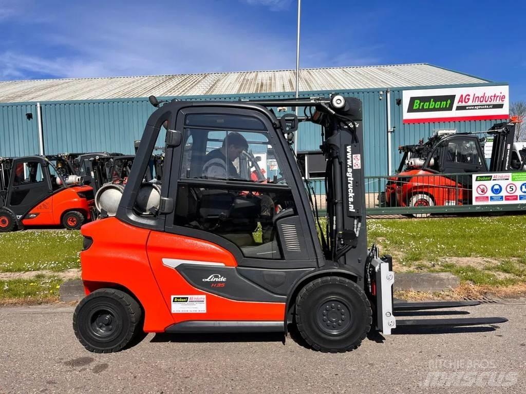 Linde H35T-01 Камиони с АГУ