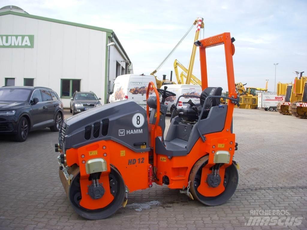 Hamm HD 12 VV Двойни барабанни ролки
