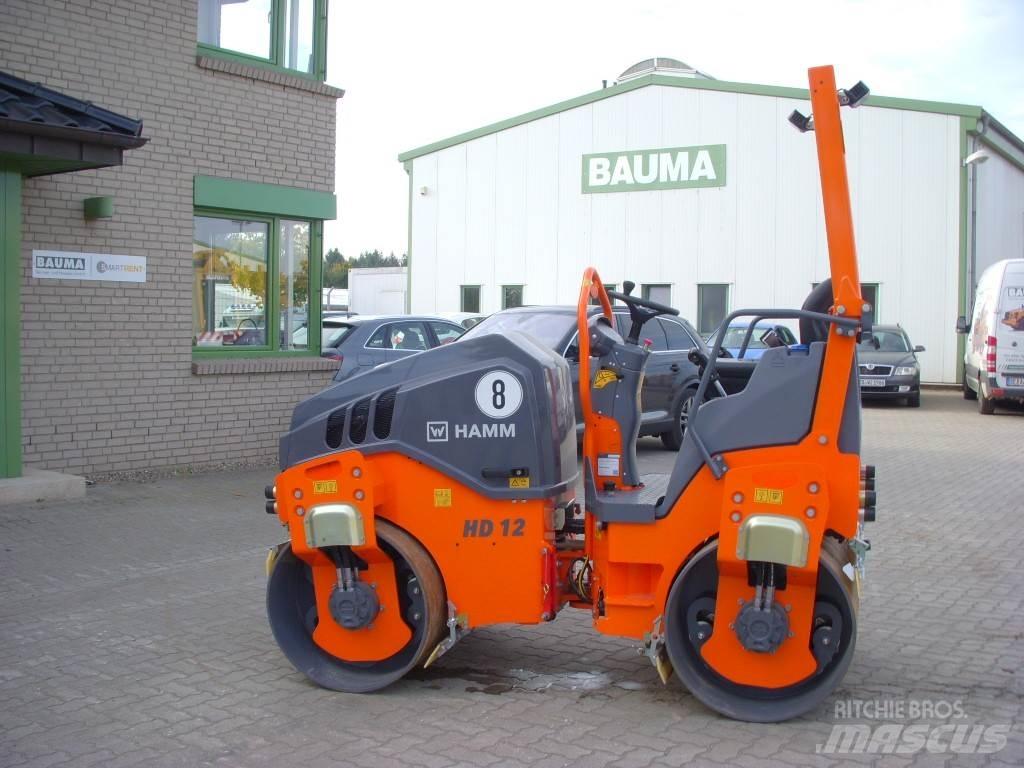 Hamm HD 12 VV Двойни барабанни ролки
