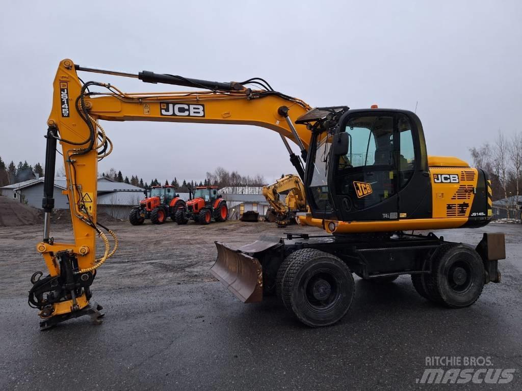 JCB JS 145 W Колесни екскаватори