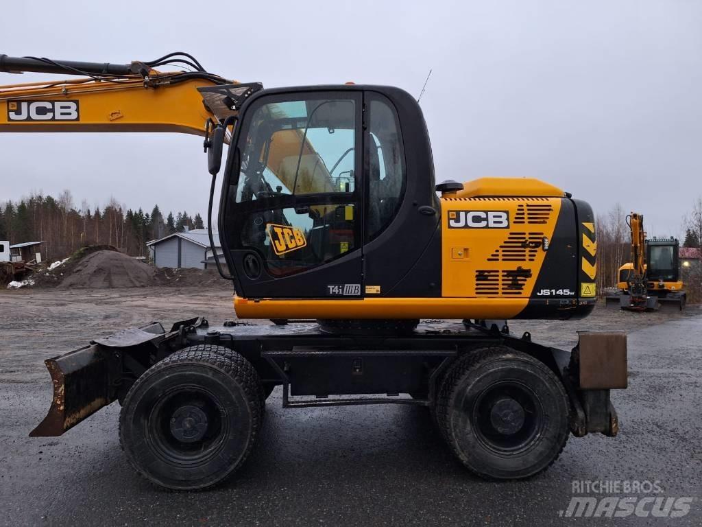 JCB JS 145 W Колесни екскаватори