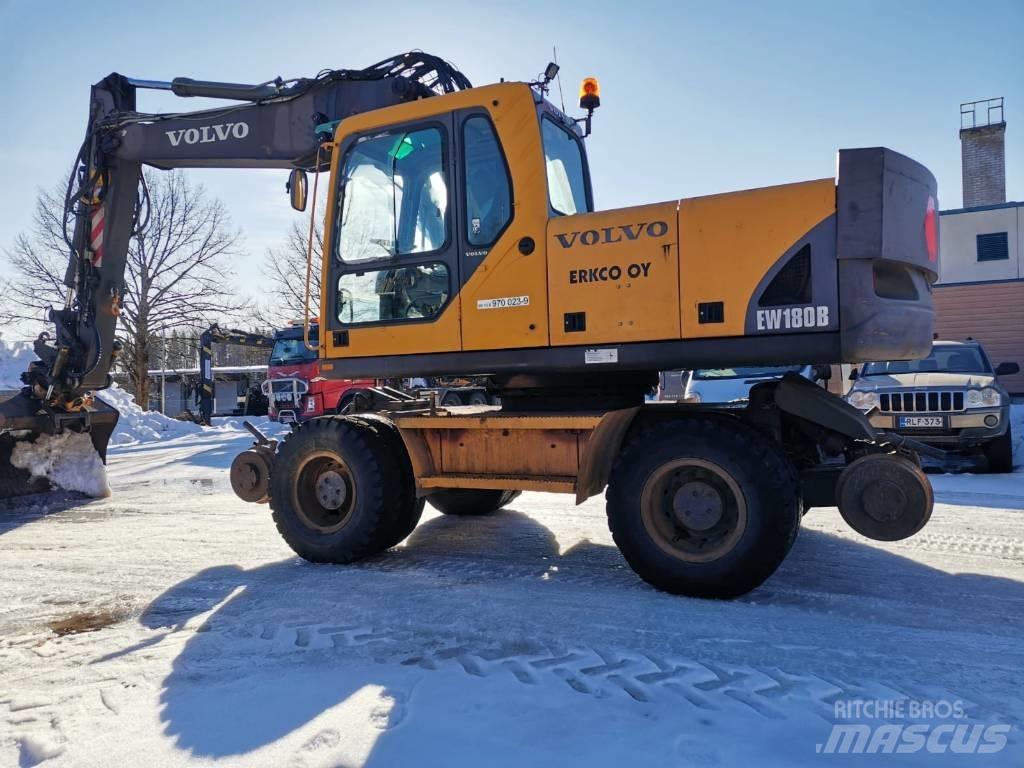 Volvo EW 180 B Колесни екскаватори