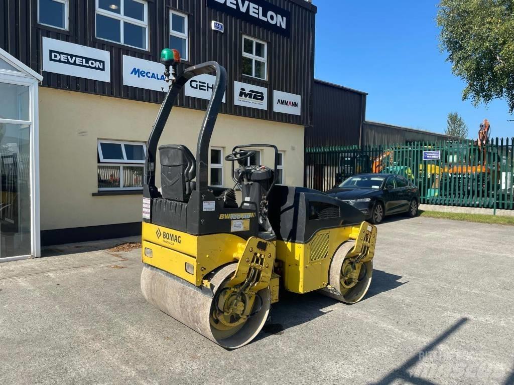 Bomag 120 Двойни барабанни ролки
