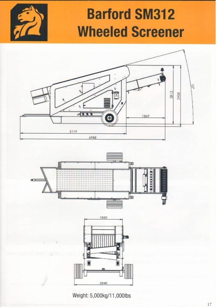 Barford SM312 Пресяващи и Сортиращи