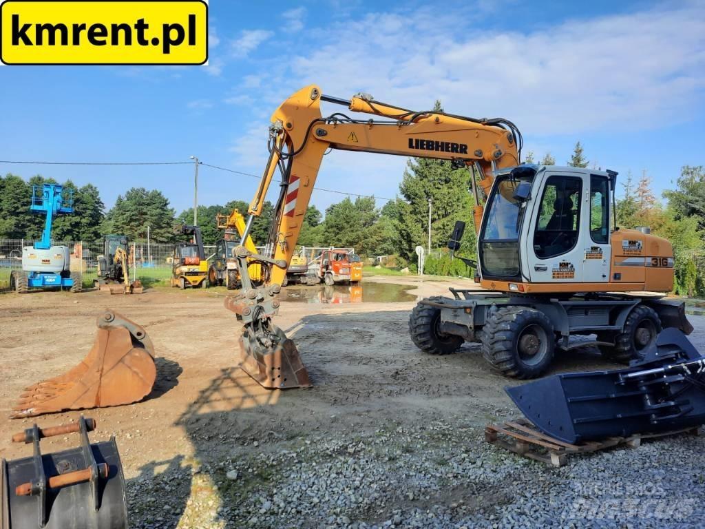 Liebherr A 316 Колесни екскаватори