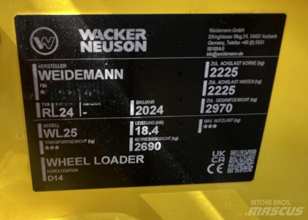 Wacker Neuson WL 25 Колесни товарачи
