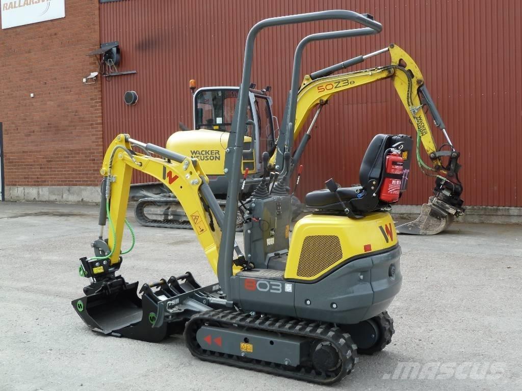 Wacker Neuson 803 Мини екскаватори < 7 т