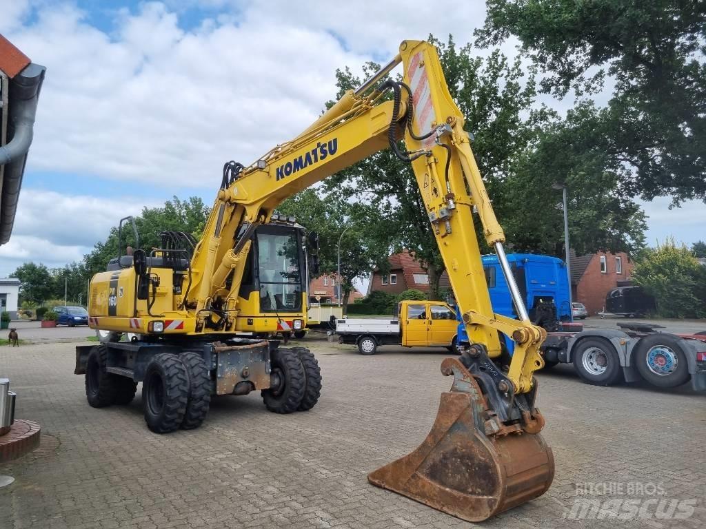Komatsu PW 160-7E0 Колесни екскаватори