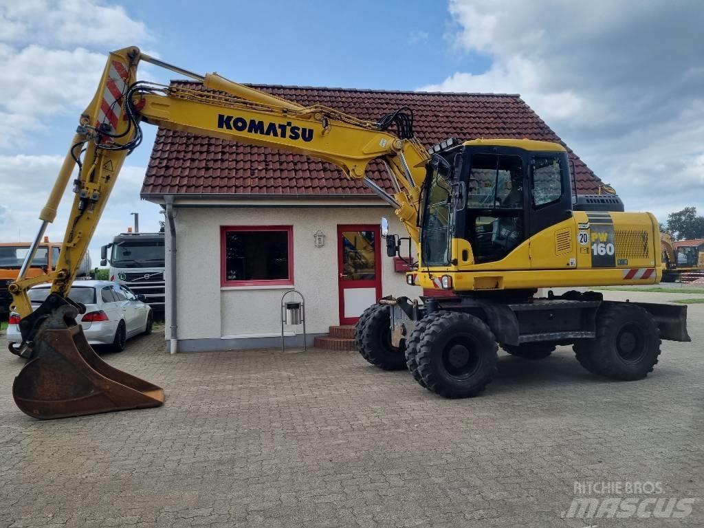 Komatsu PW 160-7E0 Колесни екскаватори