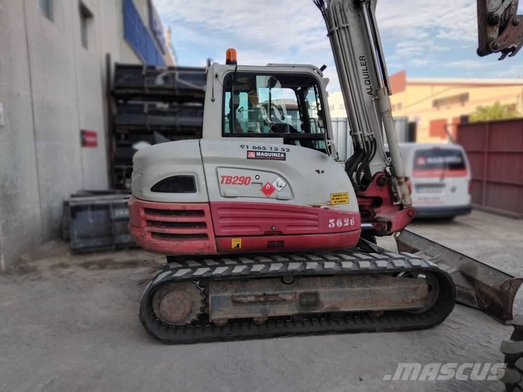 Takeuchi TB290 Мини екскаватори < 7 т