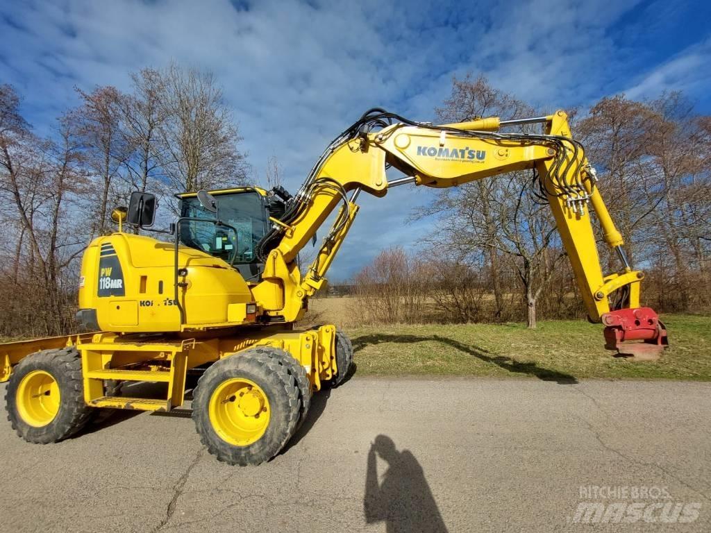 Komatsu PW 118 MR -8 Колесни екскаватори