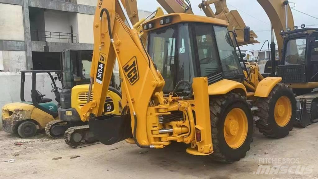 JCB 4 CX Товарач със заден ексватор