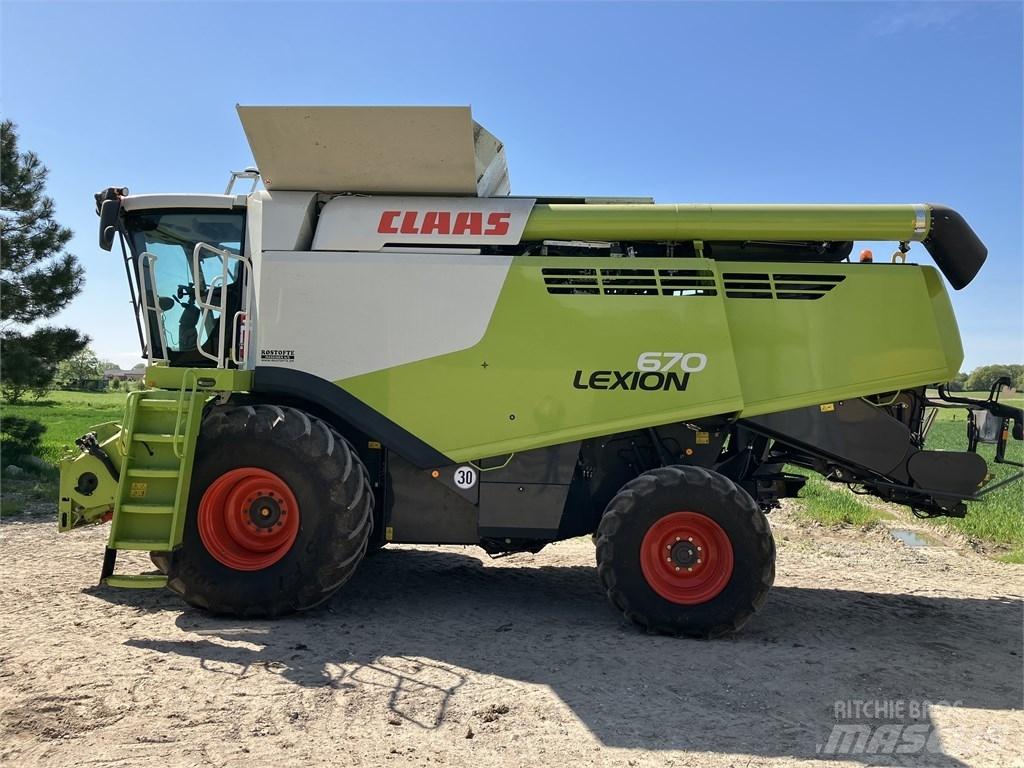 CLAAS Lexion 670 Комбайни