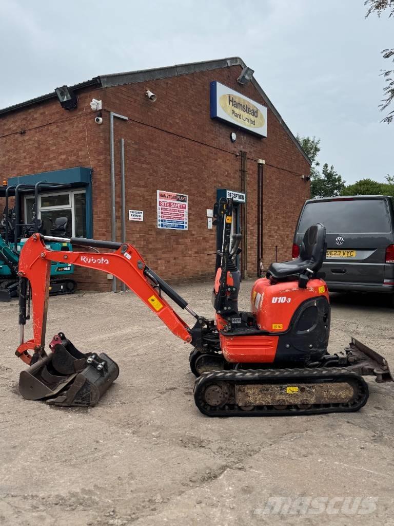 Kubota U 10 Мини екскаватори < 7 т