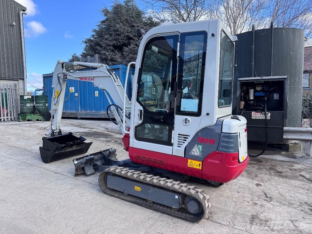 Takeuchi TB 219 Мини екскаватори < 7 т