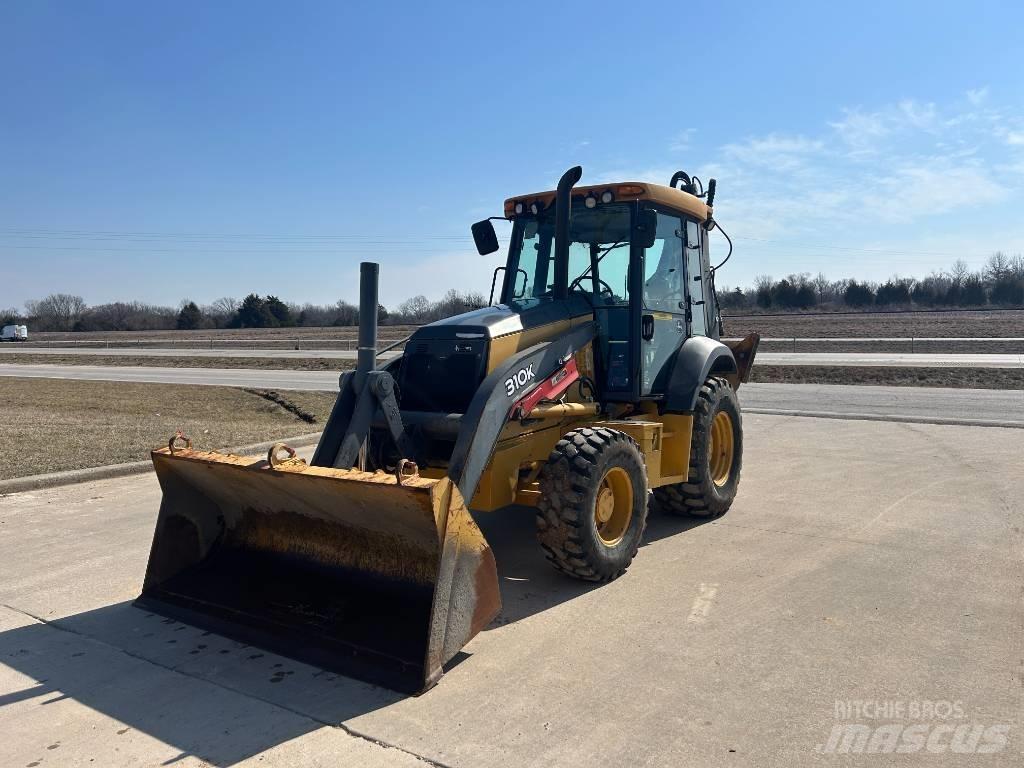 John Deere 310K Товарач със заден ексватор
