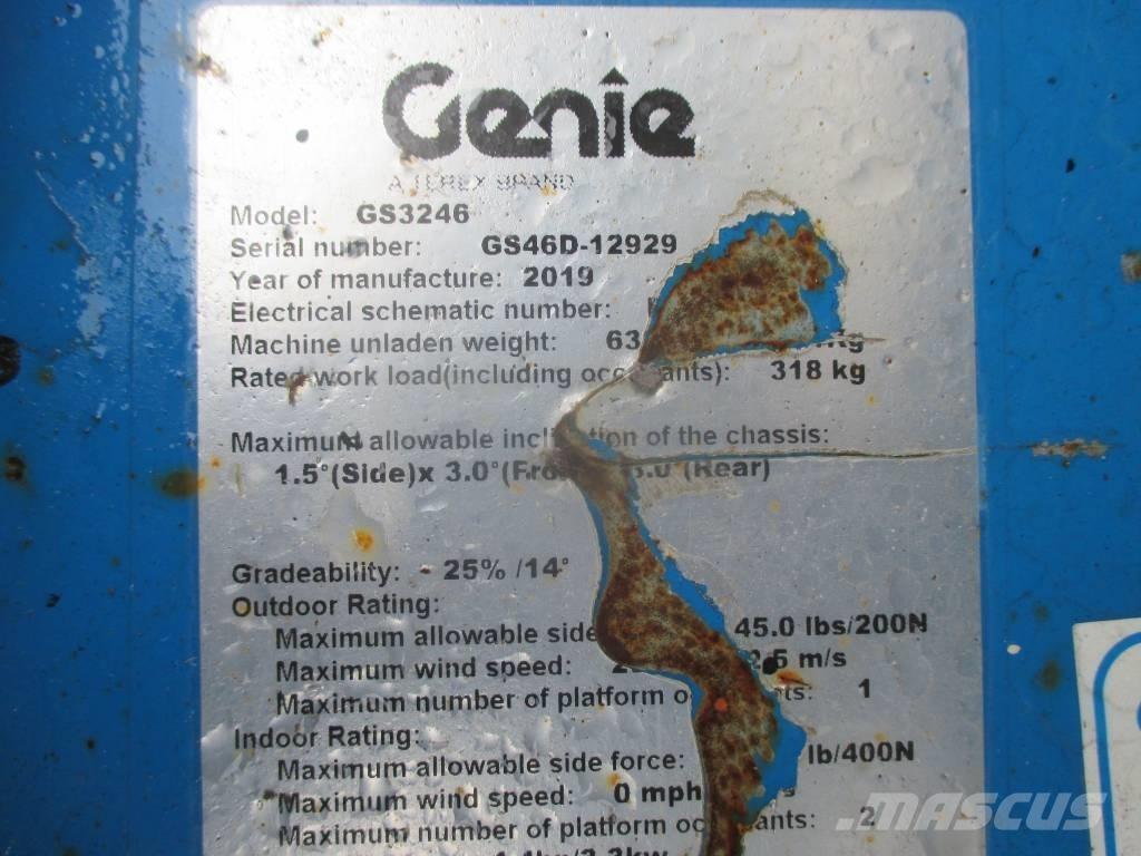 Genie GS 3246 Ножични работни платформи