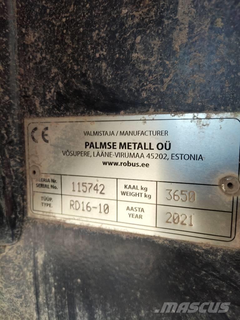 Robus RD16-10 Hardox Ремаркета самосвални