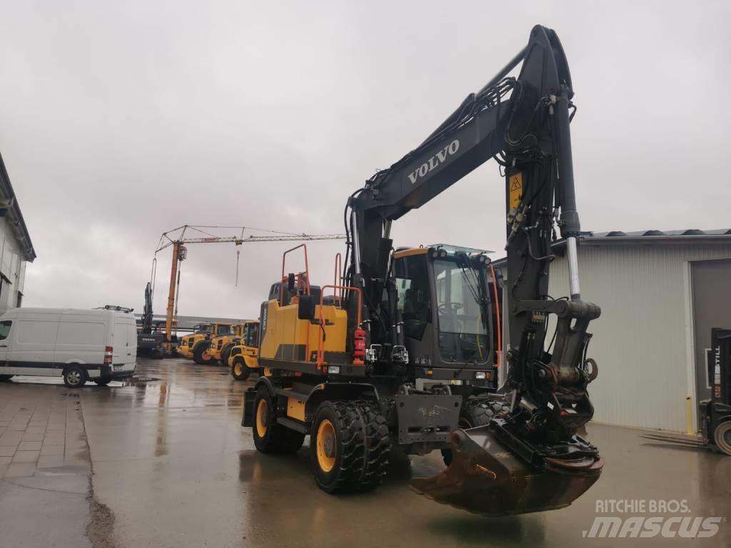 Volvo EW160E Колесни екскаватори