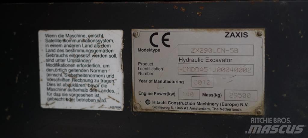 Hitachi ZX 290 Верижен екскаватор