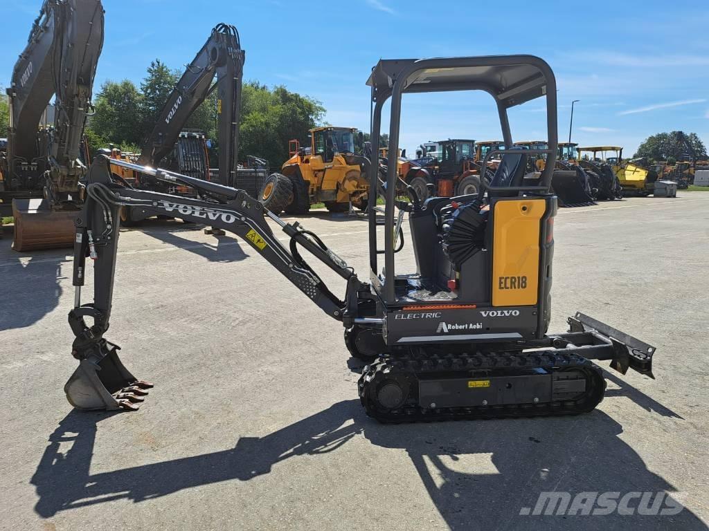 Volvo JECR18E Мини екскаватори < 7 т