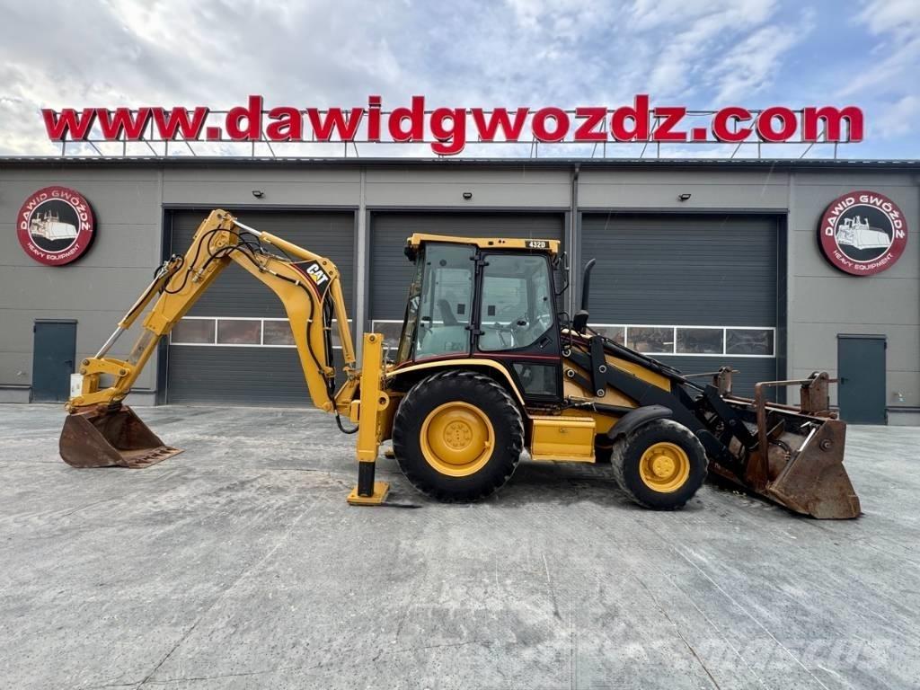 CAT 432 D Товарач със заден ексватор