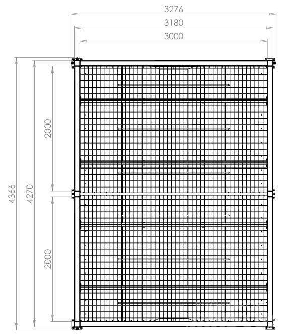  Grain intake pit 3x4 Бункери